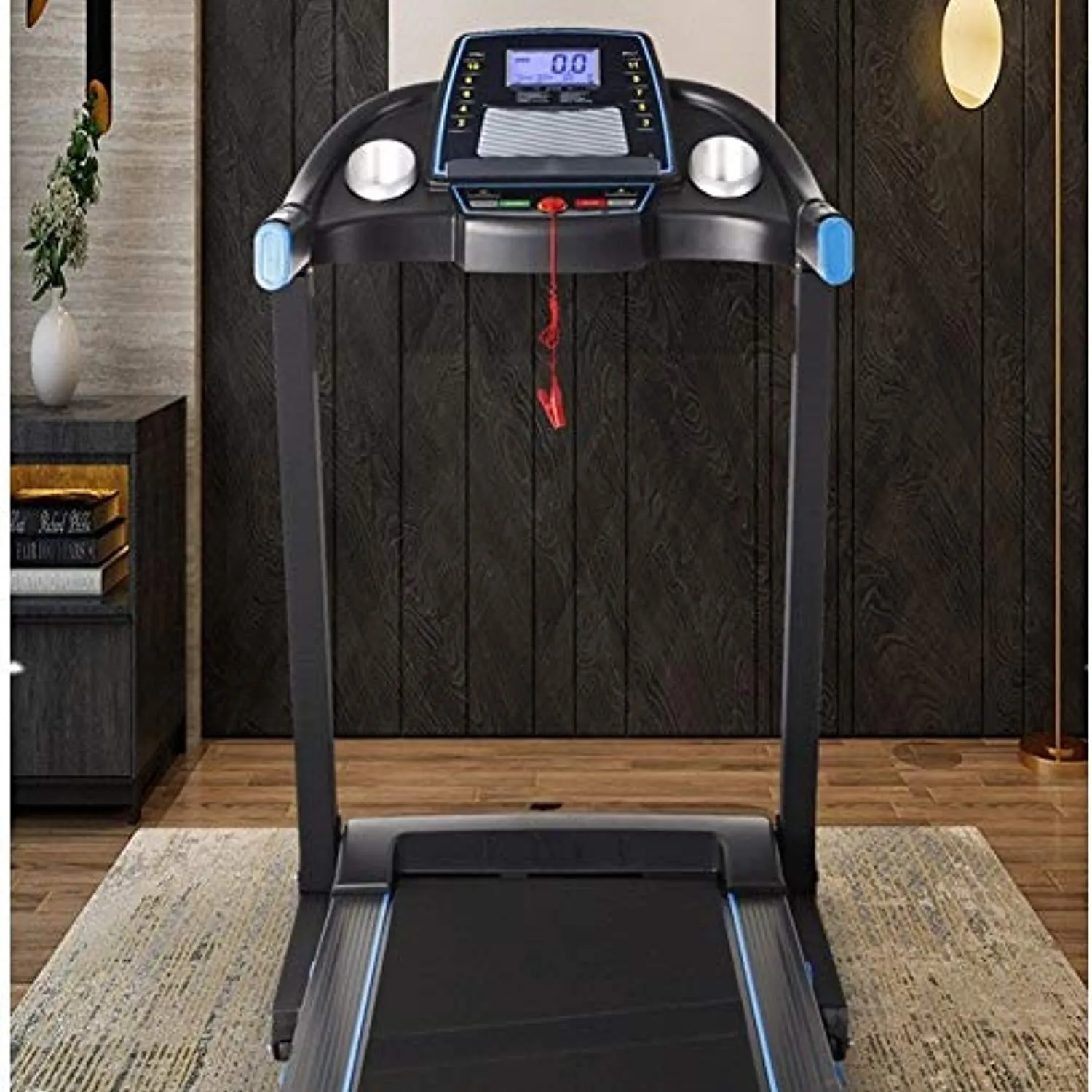 Zzfni Treadmill Small Home Treadmill, Indoor Electric Multifunction Mute Folding Treadmill, Fitness Equipment Damping Foldable Treadmill